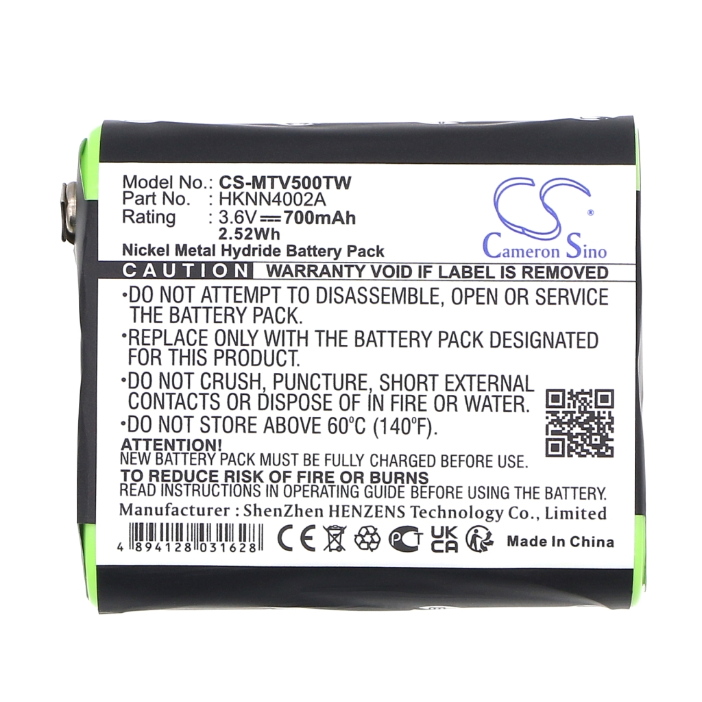 Batterij voor tweerichtingsradio Motorola CS-MTV500TW