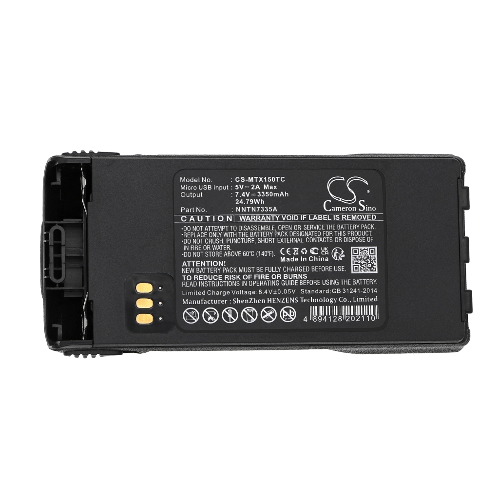 Battery Replaces NTN9857AR