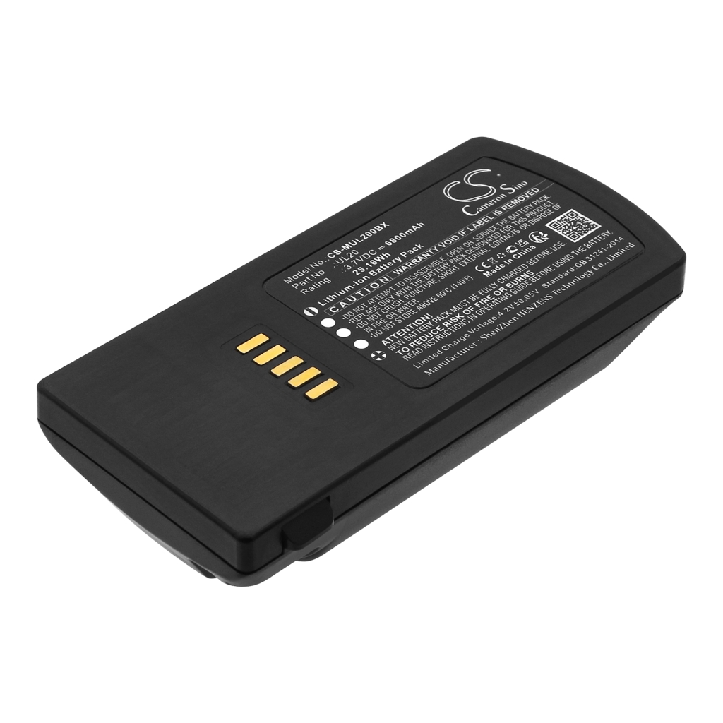 Batterij barcode, scanner M3 Mobile CS-MUL200BX
