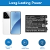 Compatible battery replacement for Xiaomi BP4U