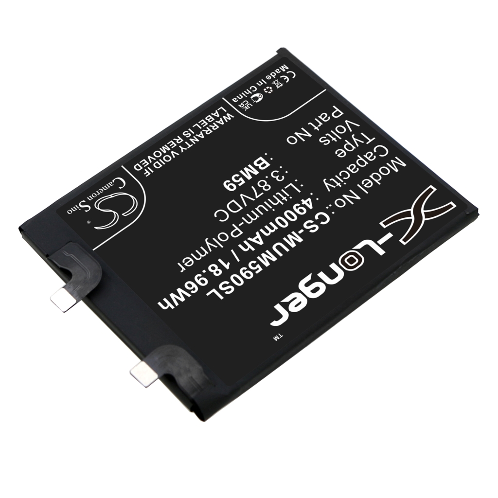 Batterij Vervangt BM59