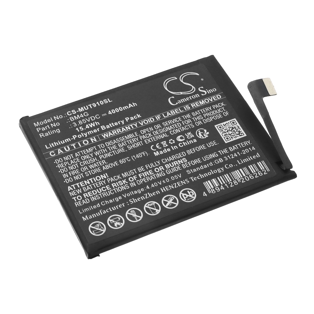 Batterij voor mobiele telefoon Xiaomi CS-MUT910SL