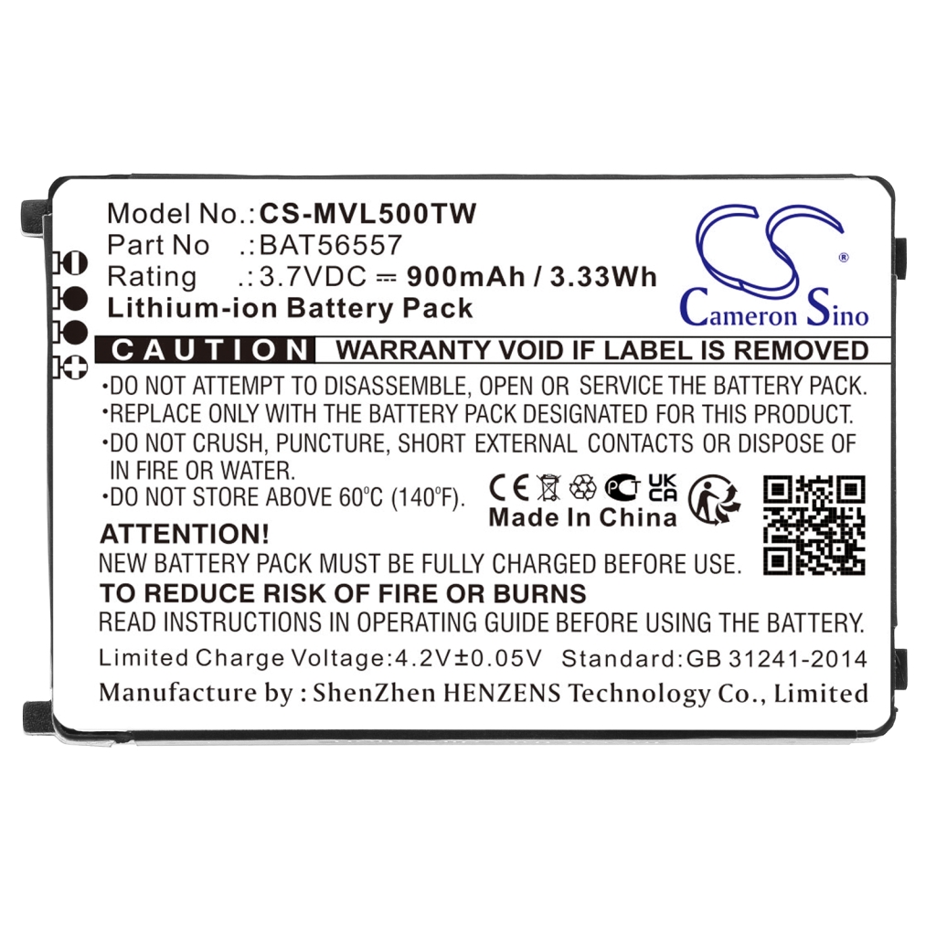Batterij Vervangt PMNN4497AR