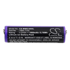 Compatibele batterijvervanging voor Moser 1884-7102