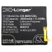 Remplacement de batterie compatible pour MeiZu BA612