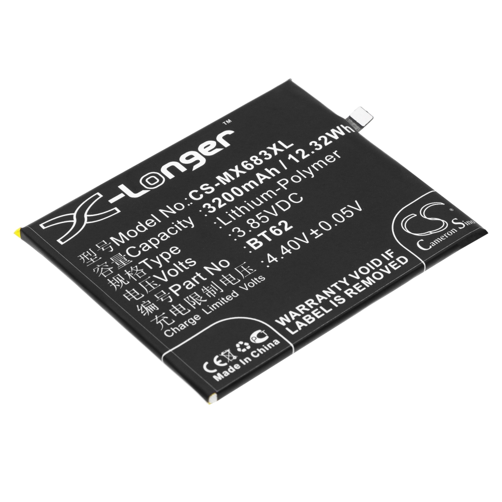 Batterij compatibel met MeiZu Meilan CS-MX683XL
