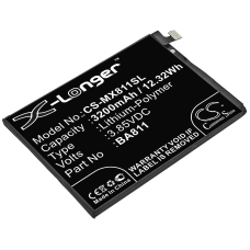 Remplacement de batterie compatible pour Meilan BA811