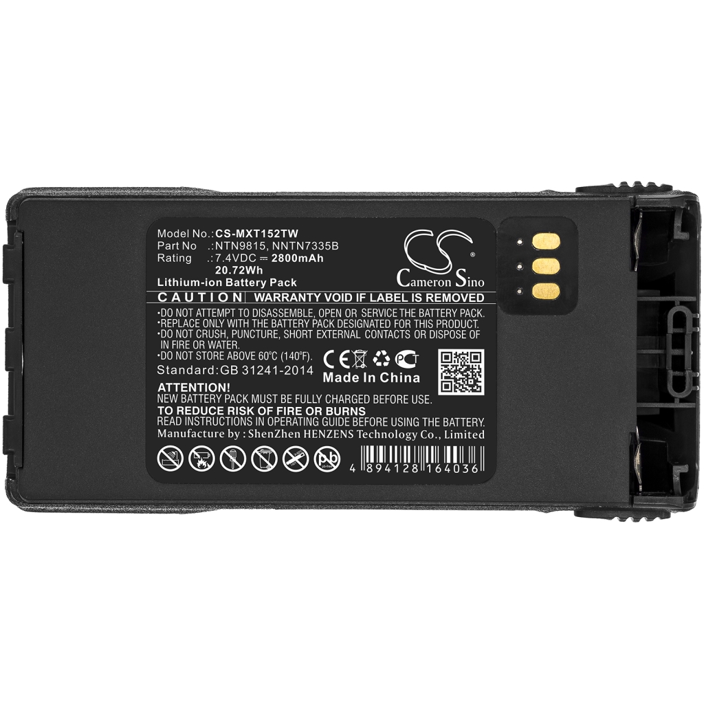 Batteries Remplace NTN9858C