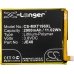 Compatibele batterijvervanging voor Motorola JE40
