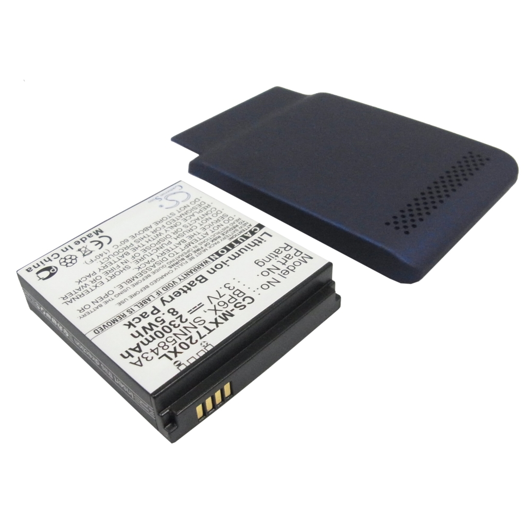 Batterij compatibel met Motorola CS-MXT720XL