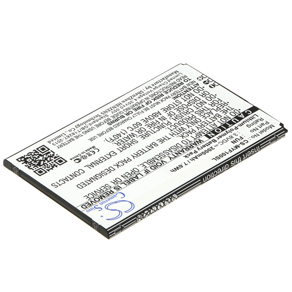 Batterij compatibel met Myphone CS-MYF100SL
