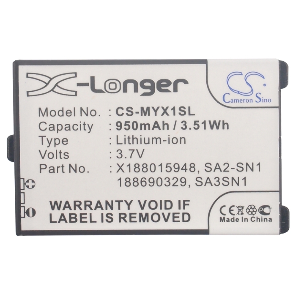 Batterij compatibel met Sagem CS-MYX1SL