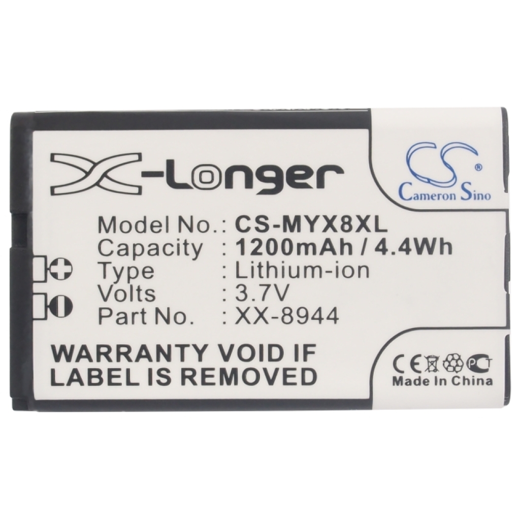 Batterij compatibel met Sagem CS-MYX8XL