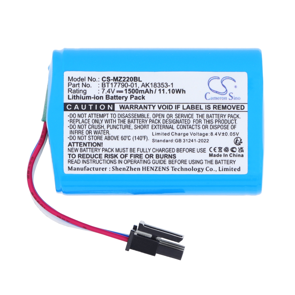 Batterij compatibel met Zebra CS-MZ220BL
