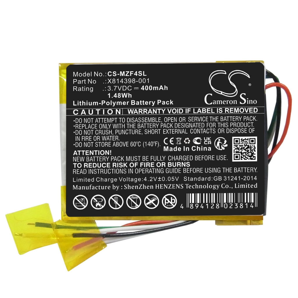 Batterie pour MICROSOFT Zune Flash 8GB