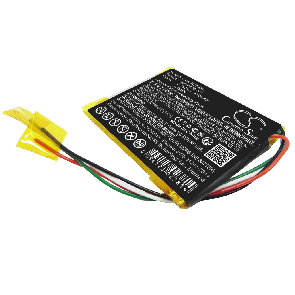 Batterie pour MICROSOFT Zune Flash 8GB