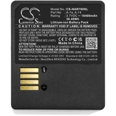 Remplacement de batterie compatible pour Arlo 308-50019-01,A-14,A-7A