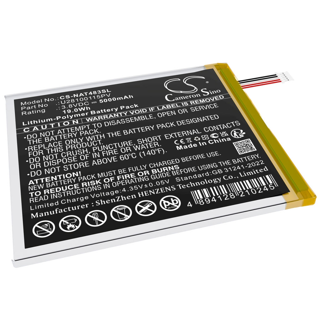 Batterij Vervangt U28100115PV