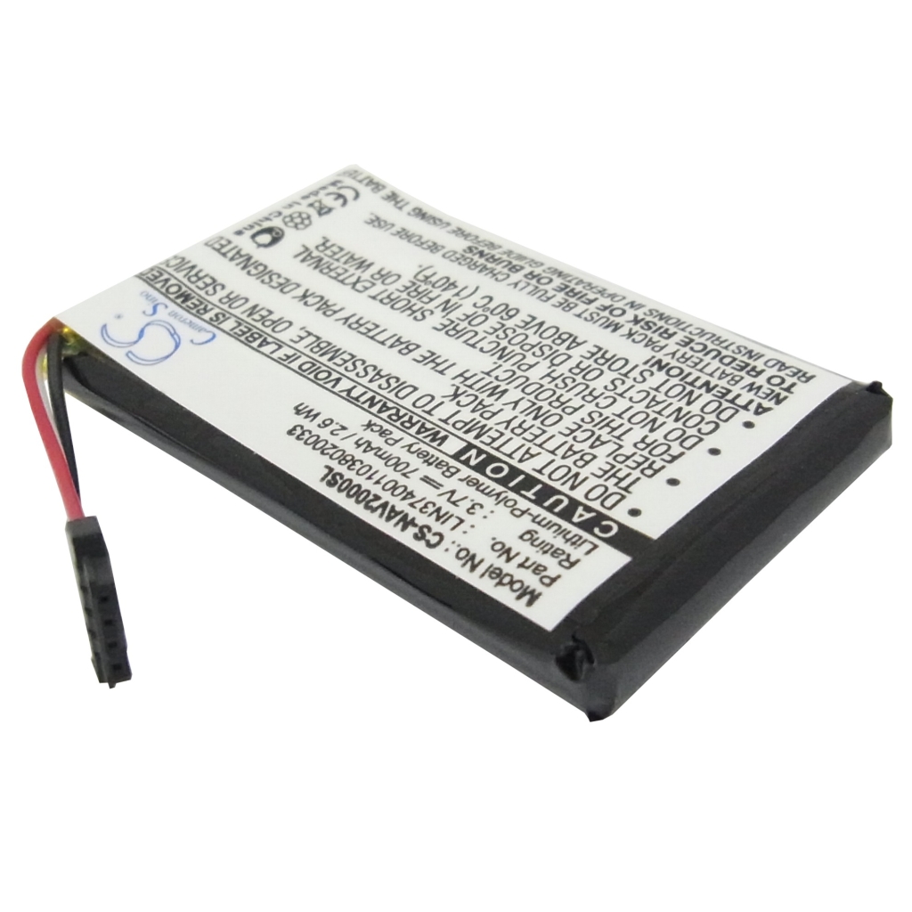 Compatibele batterijvervanging voor Navigon LIN3740011038020033