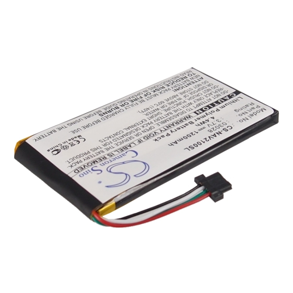 Compatibele batterijvervanging voor Navigon 03028