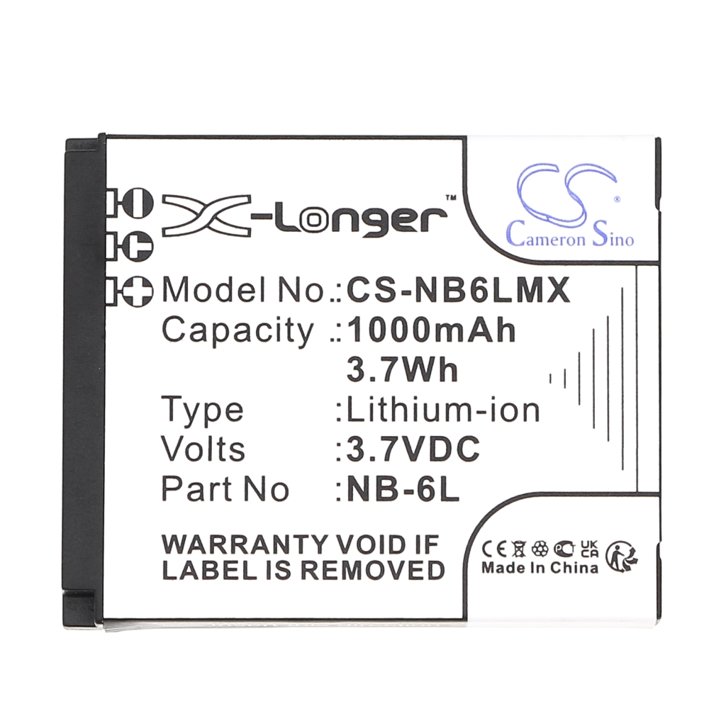 Batterij voor camera Canon CS-NB6LMX