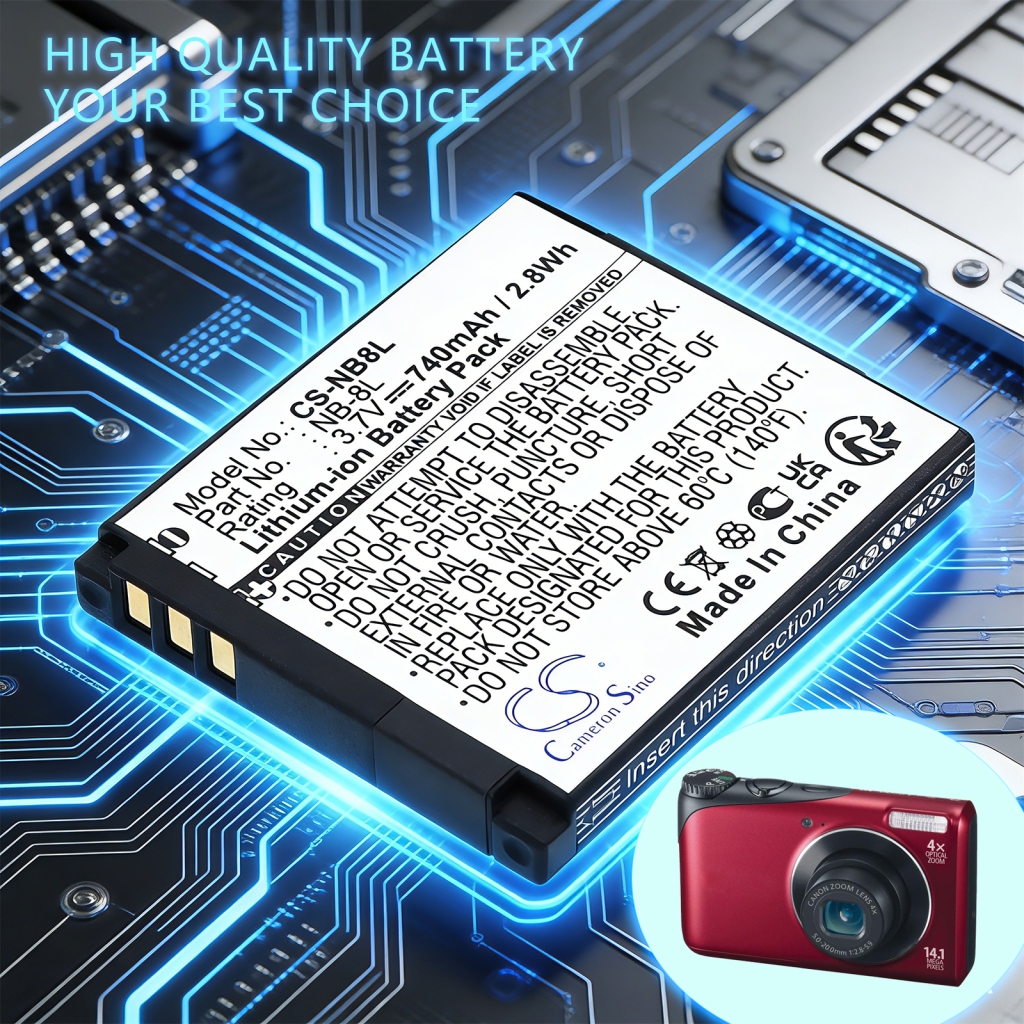 Batterij voor Canon PowerShot A3100