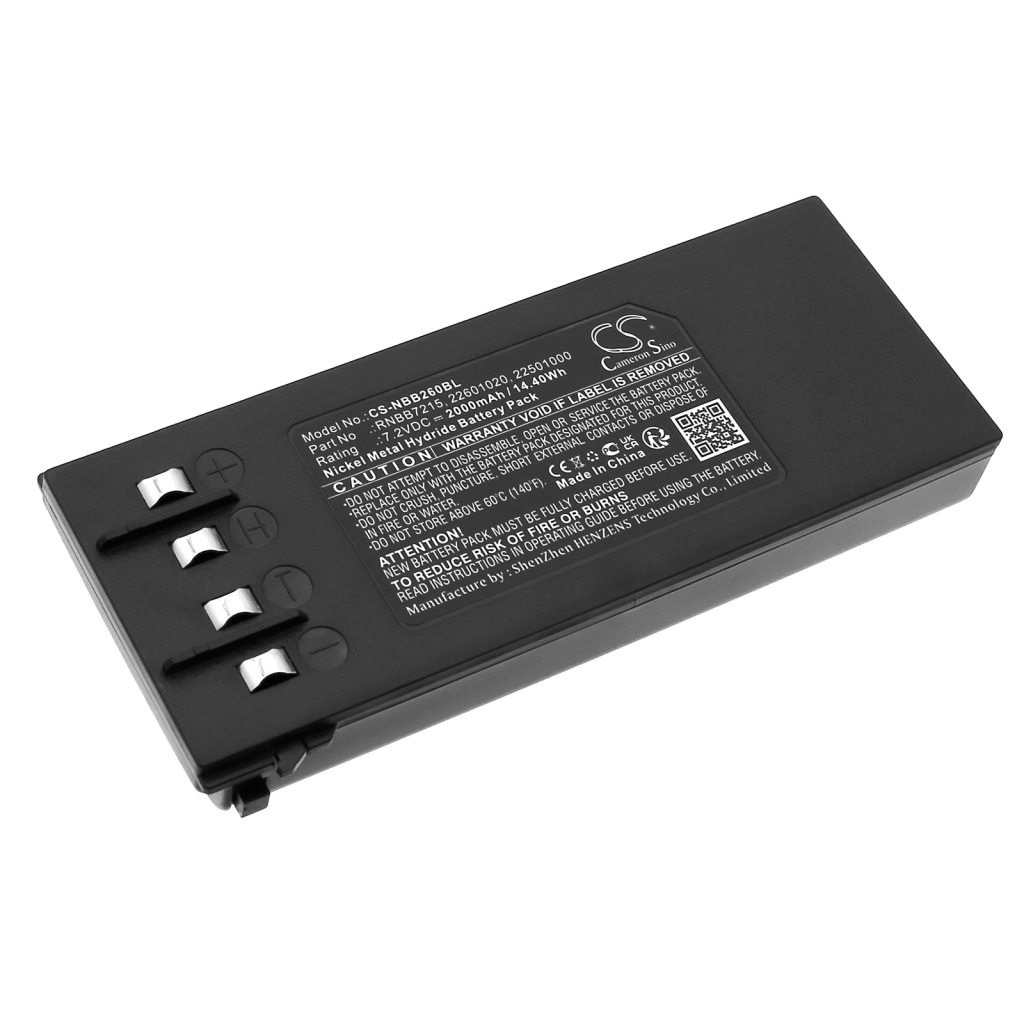 Batterij Vervangt FUA13 2.260.1020