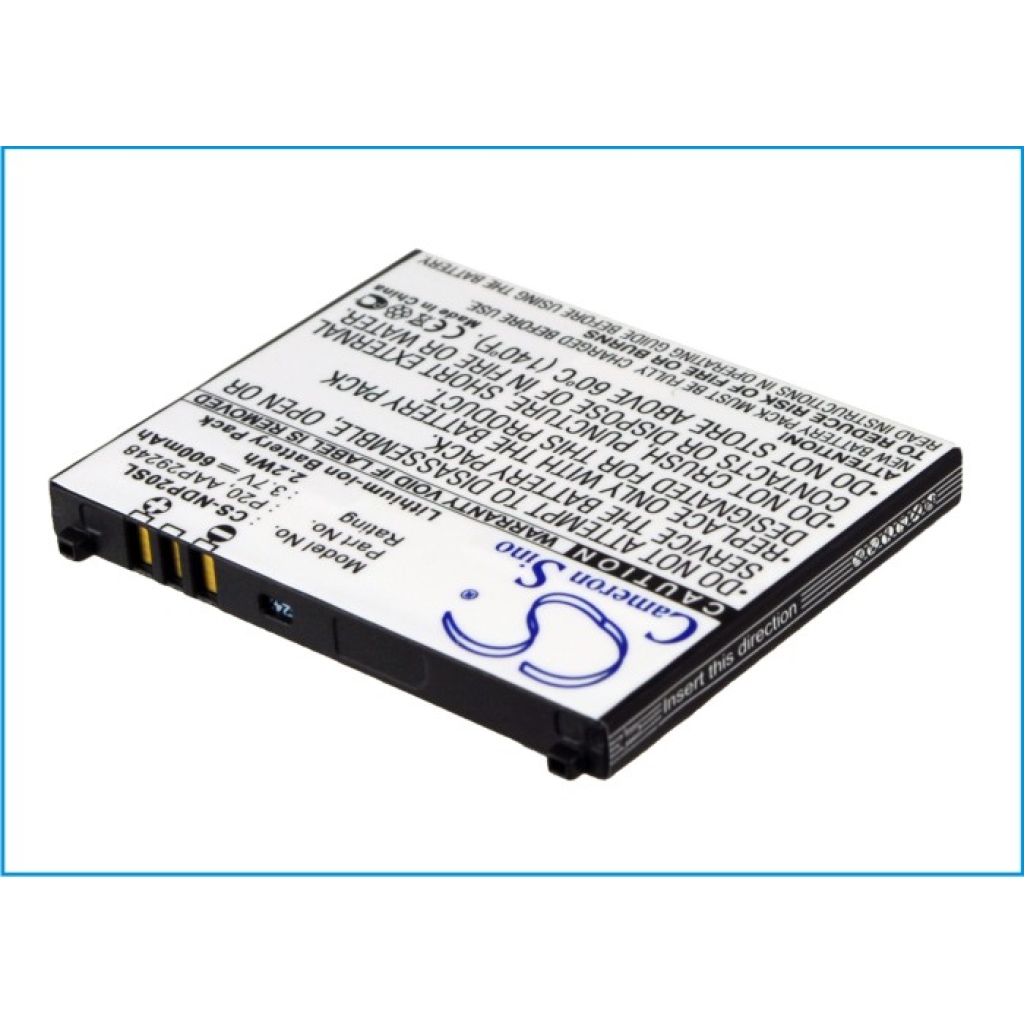 Batterij compatibel met NTT Docomo CS-NDP20SL