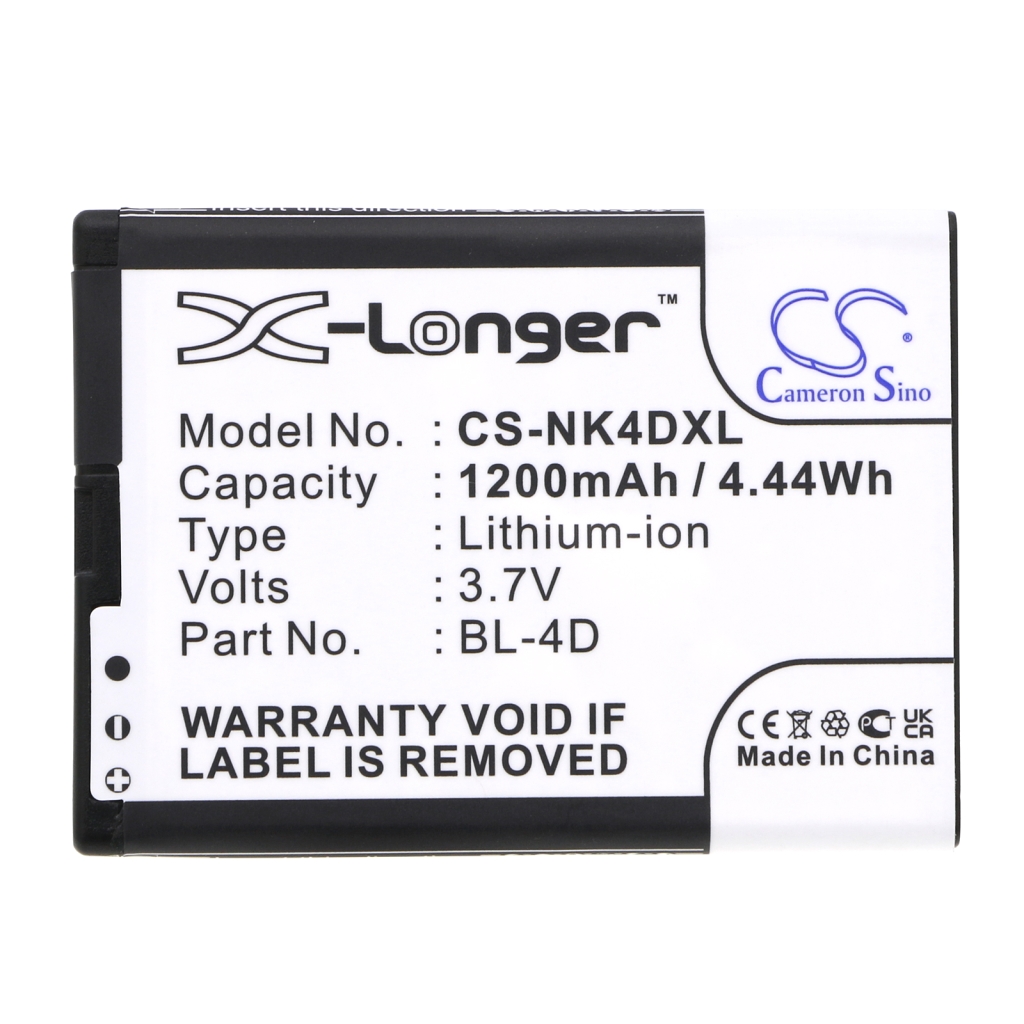 Batterij voor mobiele telefoon Wexler CS-NK4DXL