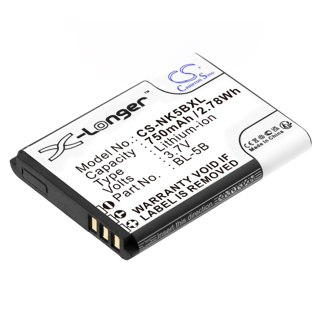Batterij voor mobiele telefoon Minox CS-NK5BXL