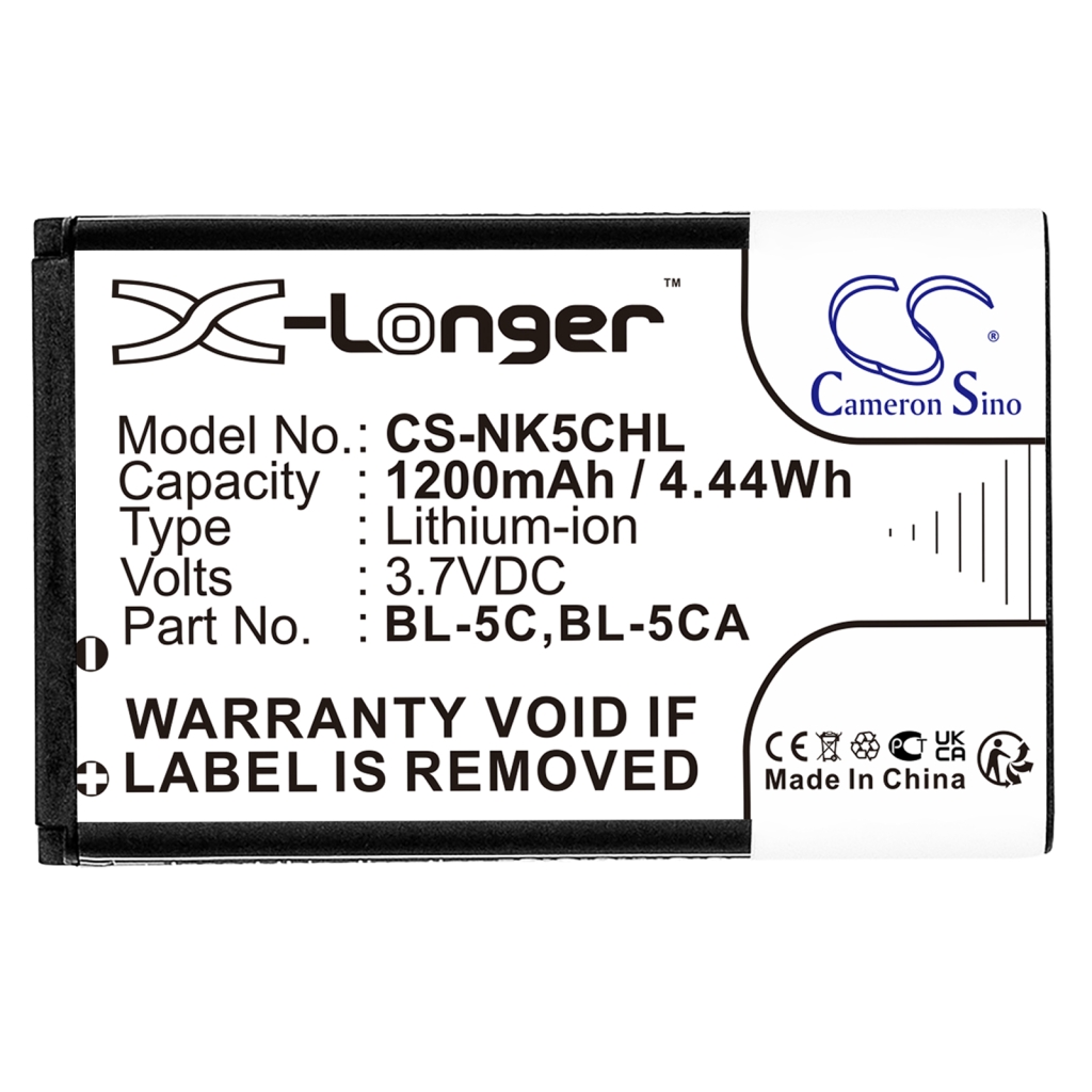 Batterij voor mobiele telefoon Lamtam CS-NK5CHL