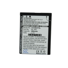 Remplacement de batterie compatible pour Nokia BL-5BT