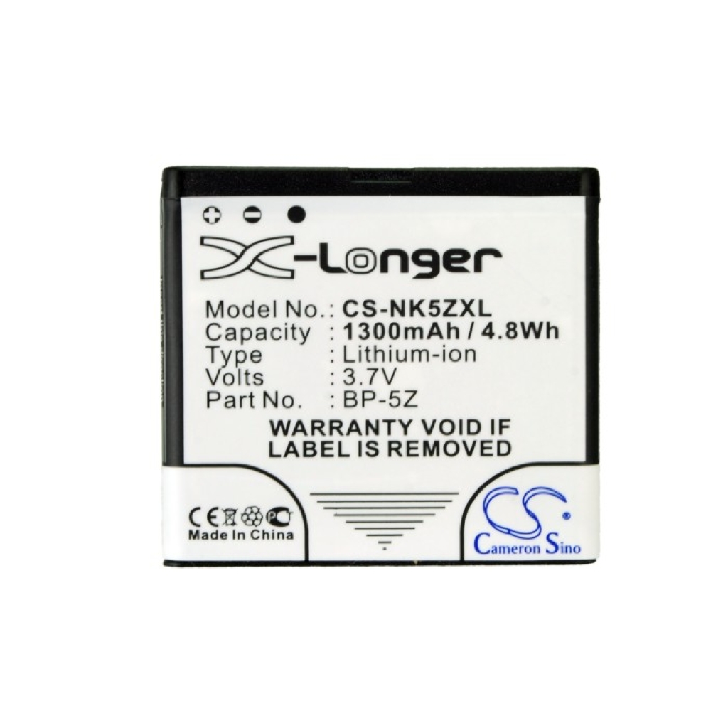 Batterij compatibel met Nokia CS-NK5ZXL
