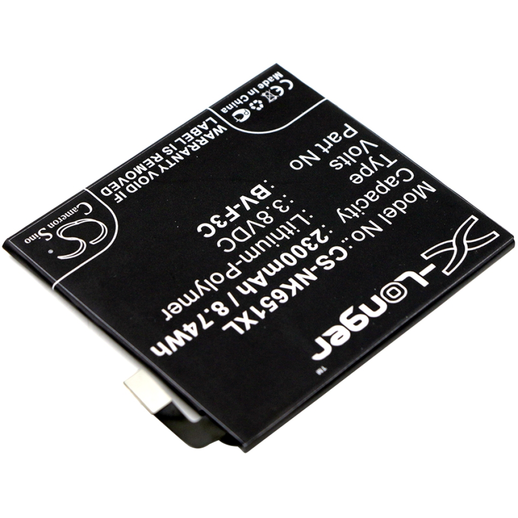 Batterijen compatibel met Microsoft Lumia 650 XL CS-NK651XL