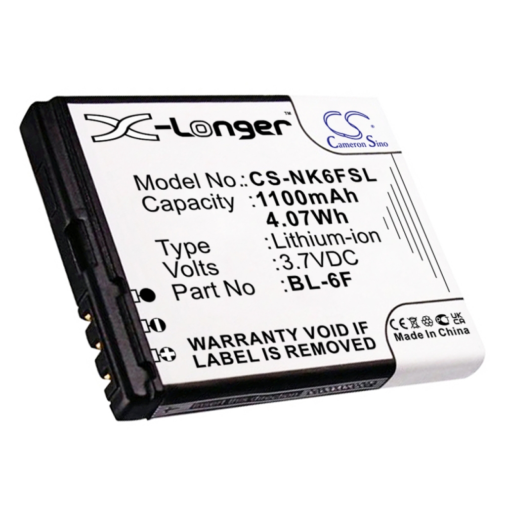 Batterij Vervangt N6F10T