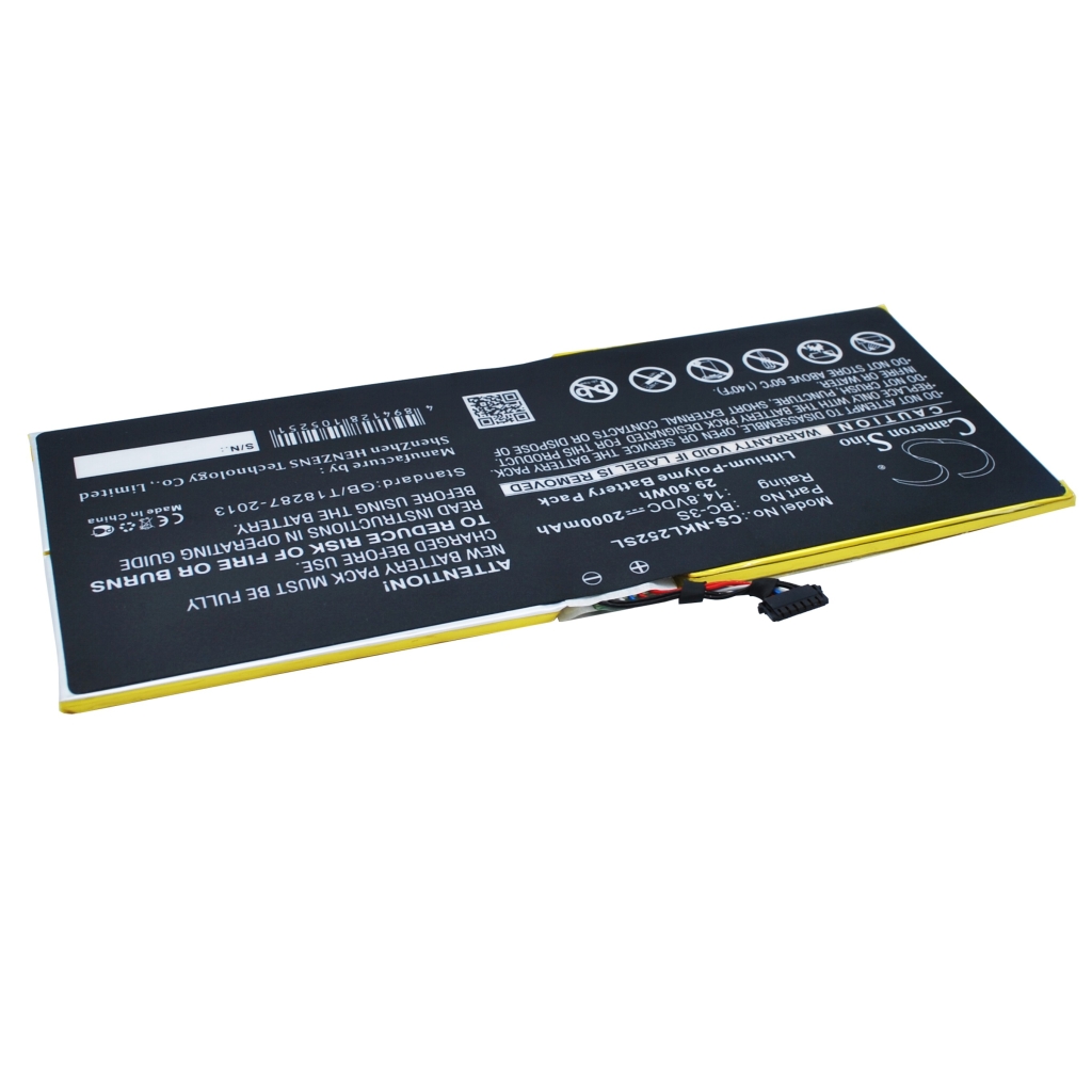 Batterij compatibel met Nokia CS-NKL252SL