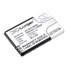 Remplacement de batterie compatible pour Nokia BL-L5G