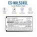Batterij compatibel met Nokia CS-NKL524SL