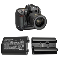 Compatibele batterijvervanging voor NIKON EN-EL4,EN-EL4A,EN-EL4E