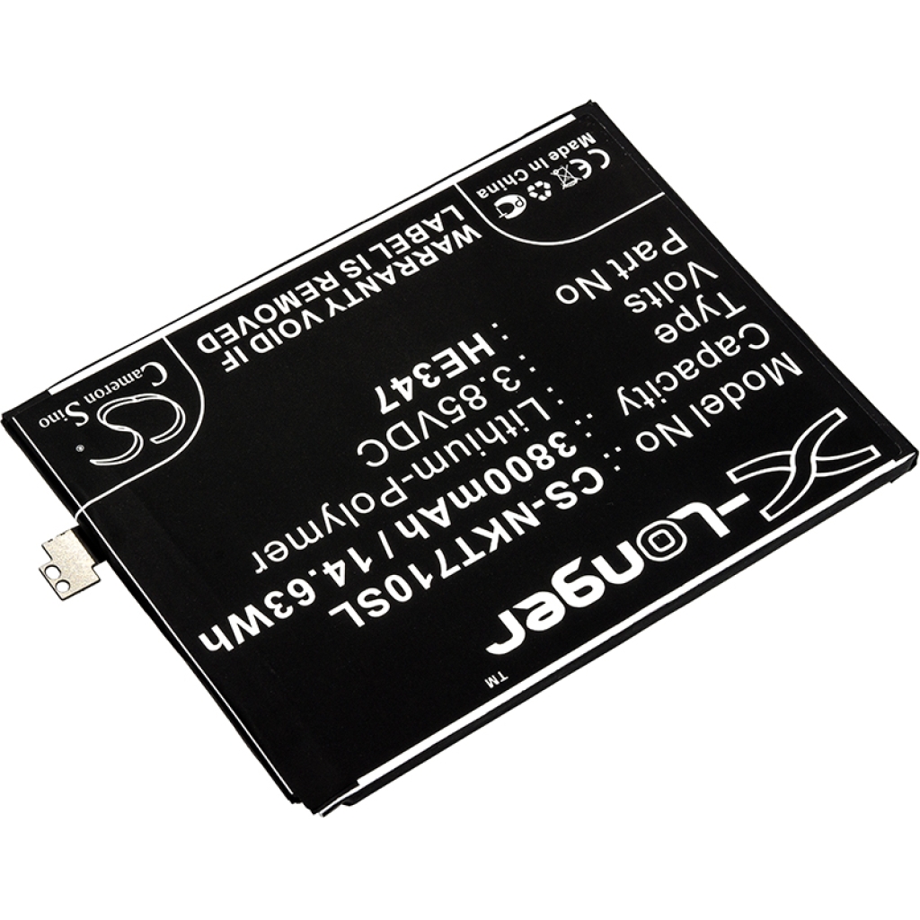 Batterij compatibel met Nokia CS-NKT710SL
