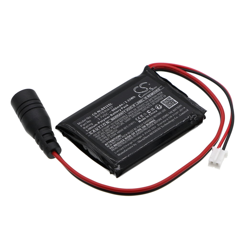 Batterij voor draadloze headset Nolan CS-NLB922SL