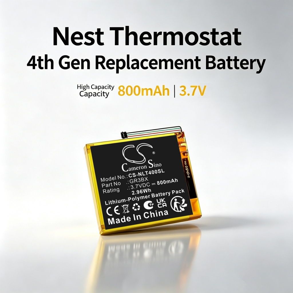 Batterij compatibel met Nest CS-NLT400SL
