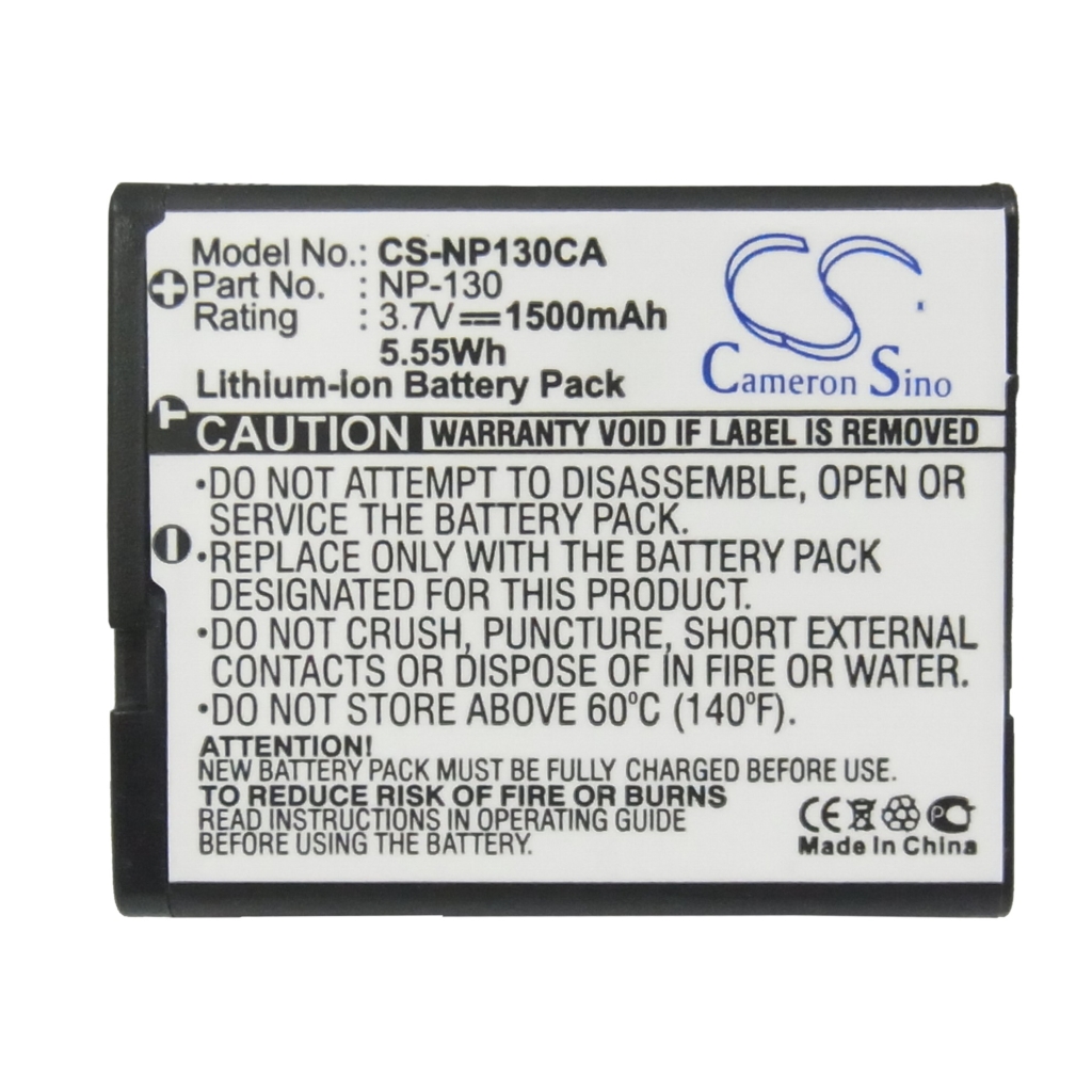 Camera Battery Casio Exilim EX-ZR400BK