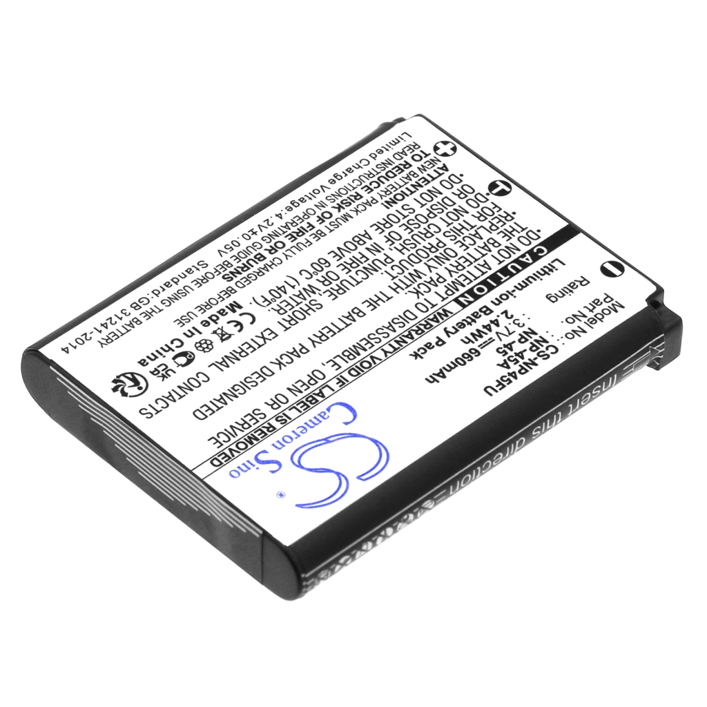 Batterij barcode, scanner Fujifilm FinePix Z1010EXR