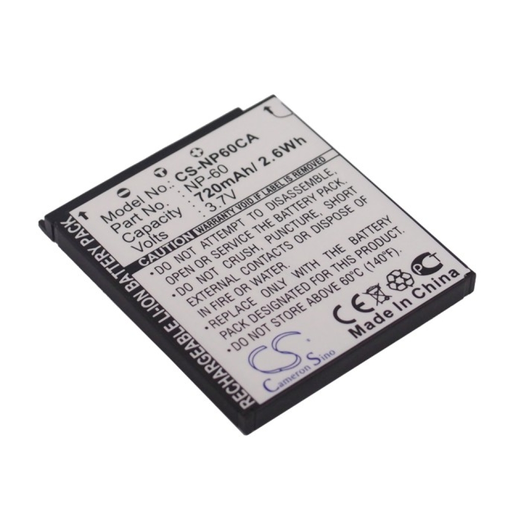 Batterie de l'appareil photo Casio CS-NP60CA