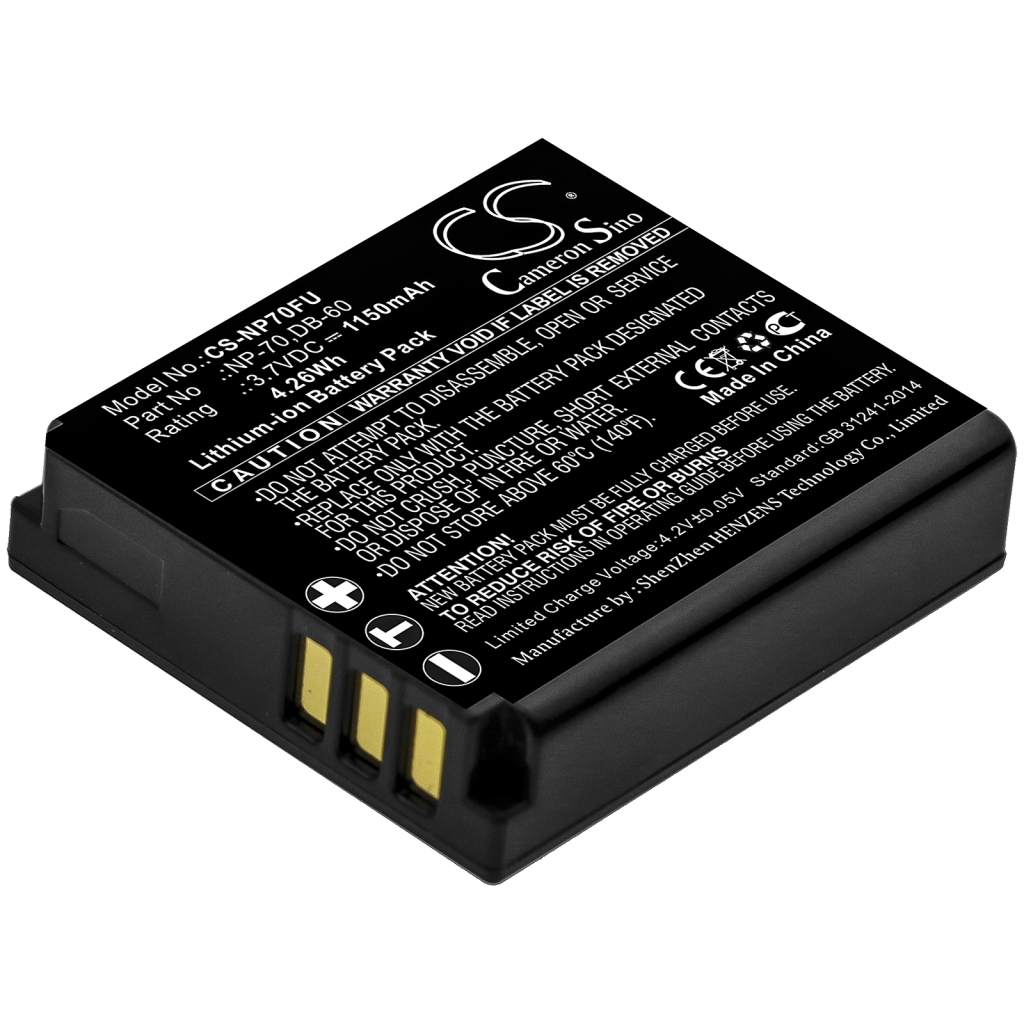 Batterij voor camera LEICA CS-NP70FU