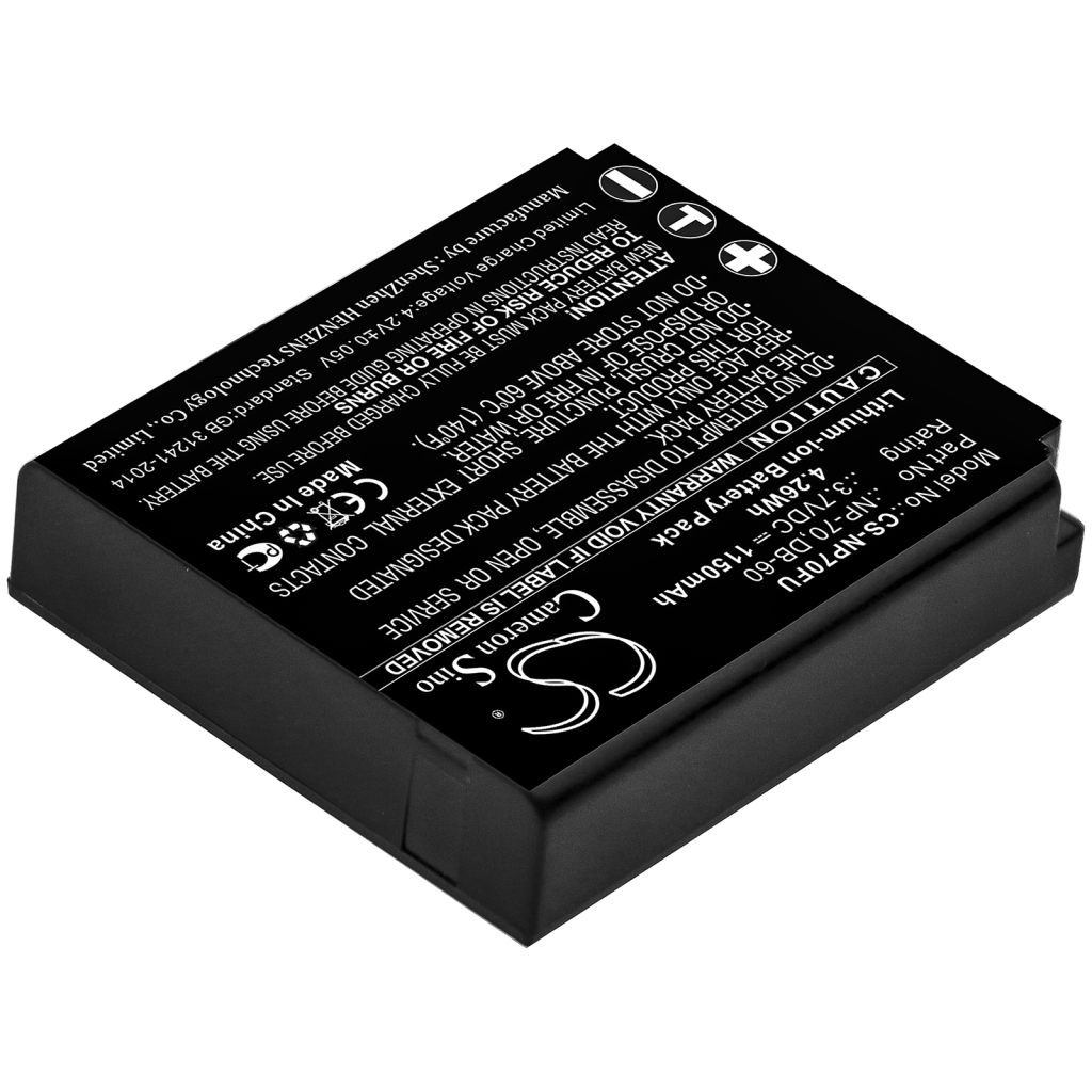 Batterij voor camera LEICA CS-NP70FU