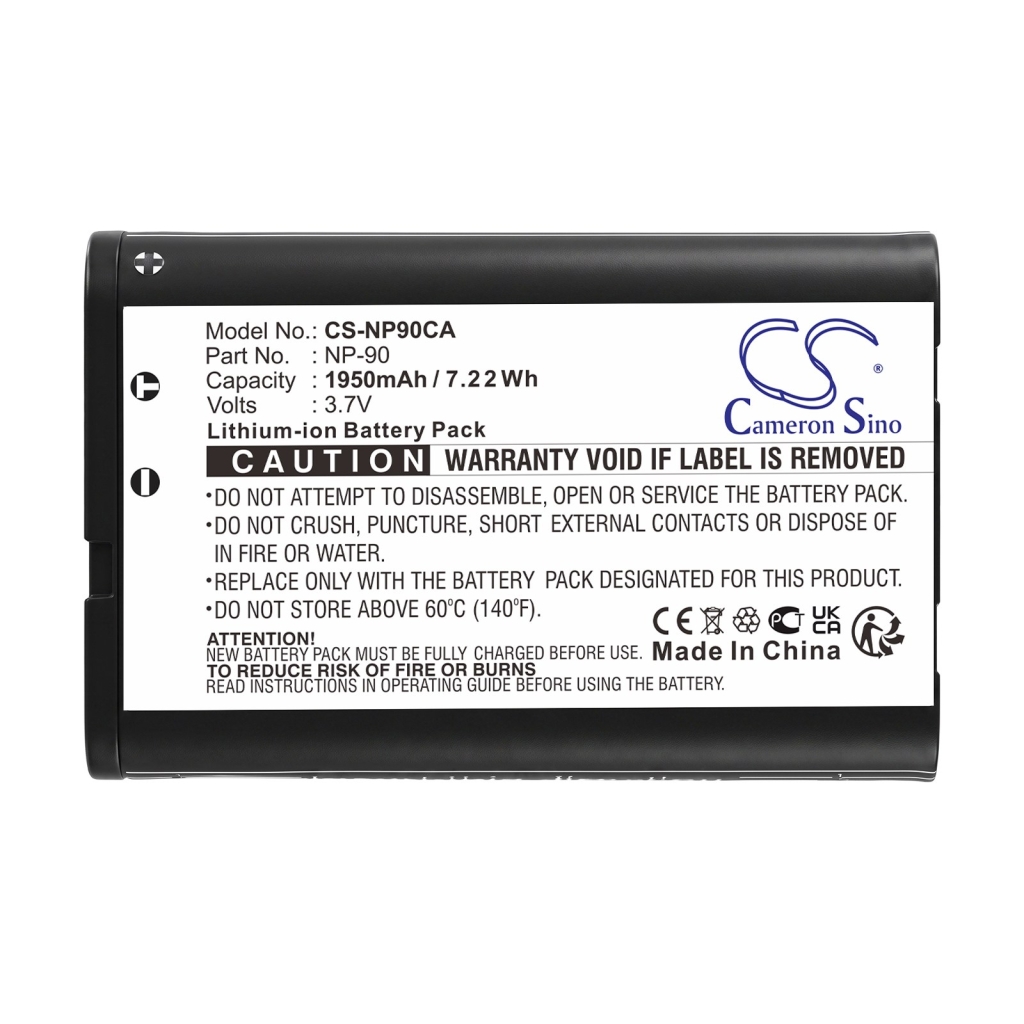 Batterij compatibel met Casio CS-NP90CA