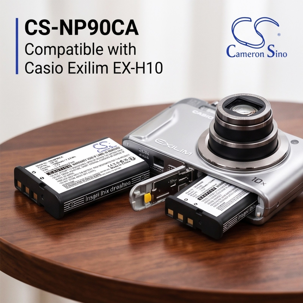 Batterij compatibel met Casio CS-NP90CA