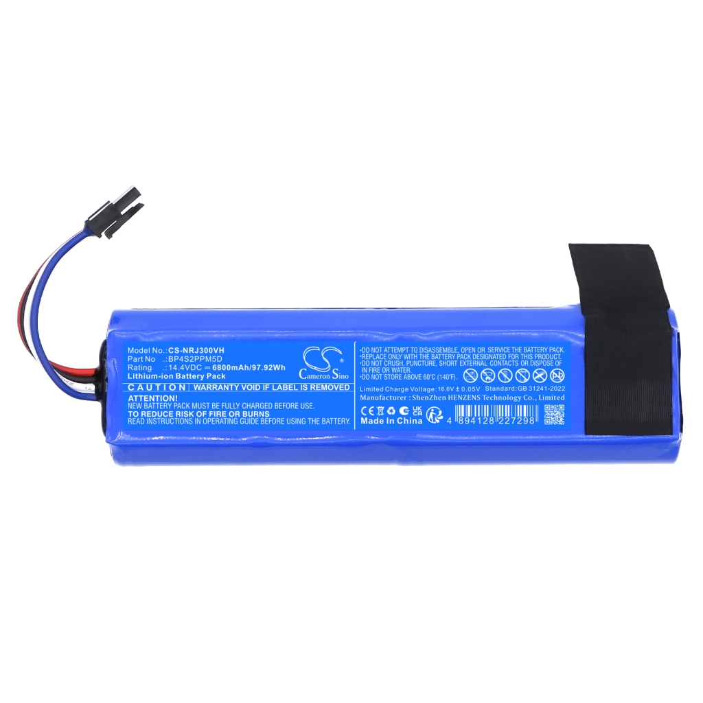 Batterij compatibel met Narwal CS-NRJ300VH
